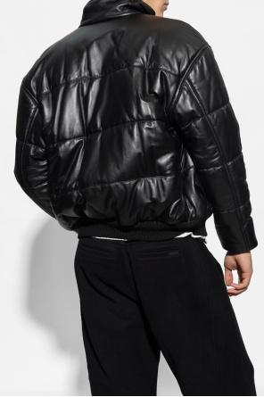 SchaferandweinerShops | Saint Laurent Leather jacket | fold